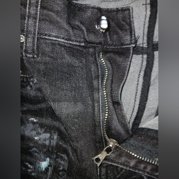 NWOT AMIRI Rare Paint Splatter Distressed Men's Size 32 - Picture 5 of 6